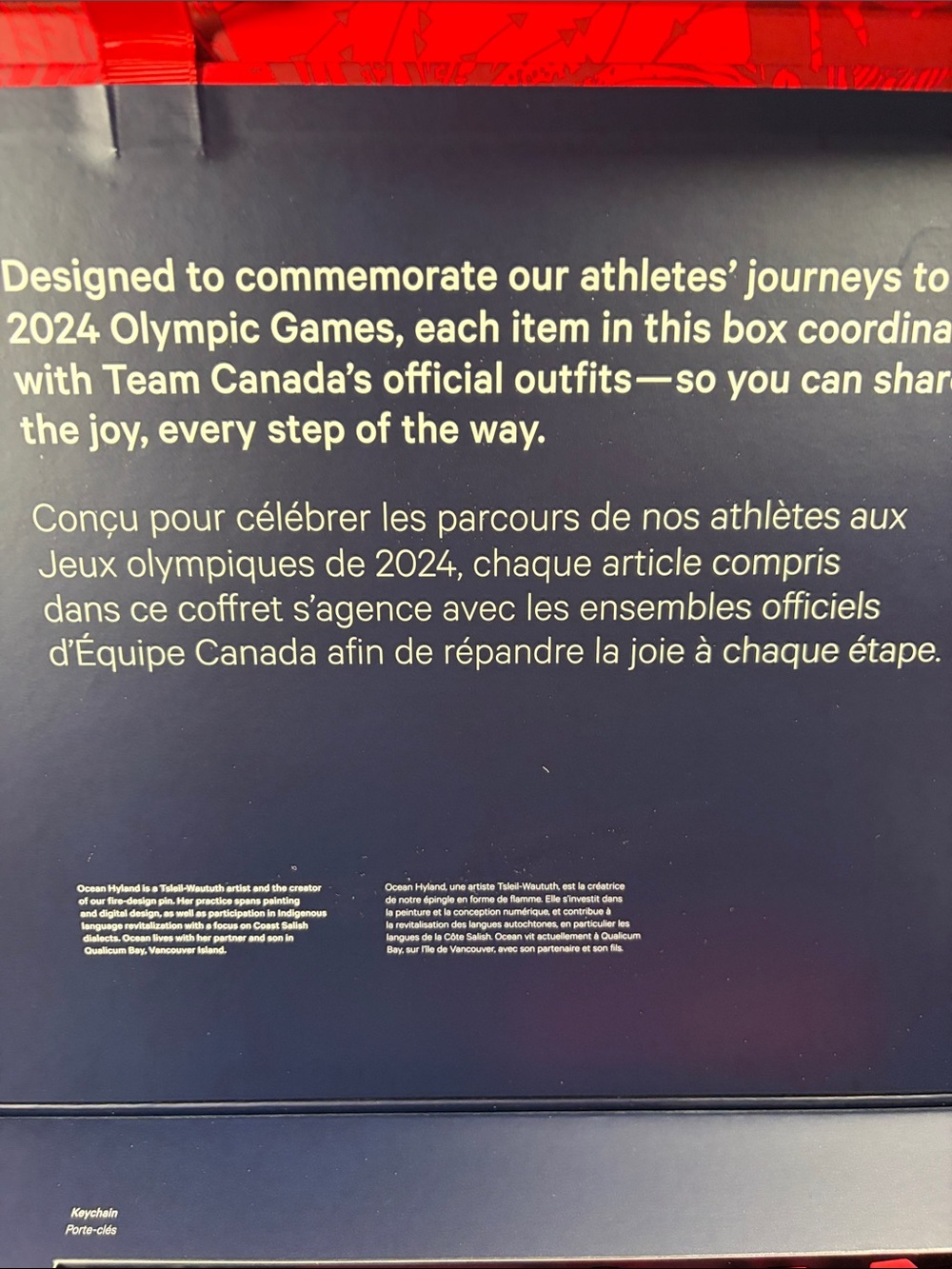 lululemon Team CANADA Collector Box Paris 2024 - Picture 8 of 16